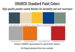 RW Paint Color Chart